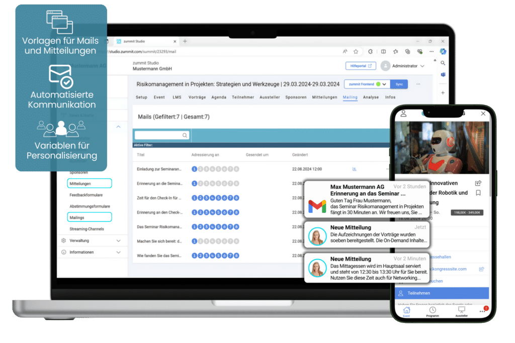 Prozessautomatisierung in der Teilnehmerkommunikation